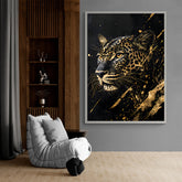 Toile - Gold Jaguar
